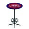 Holland Bar Stool Co 42" Black Montreal Canadiens Pub Table L216B4228MonCan - alternate 1